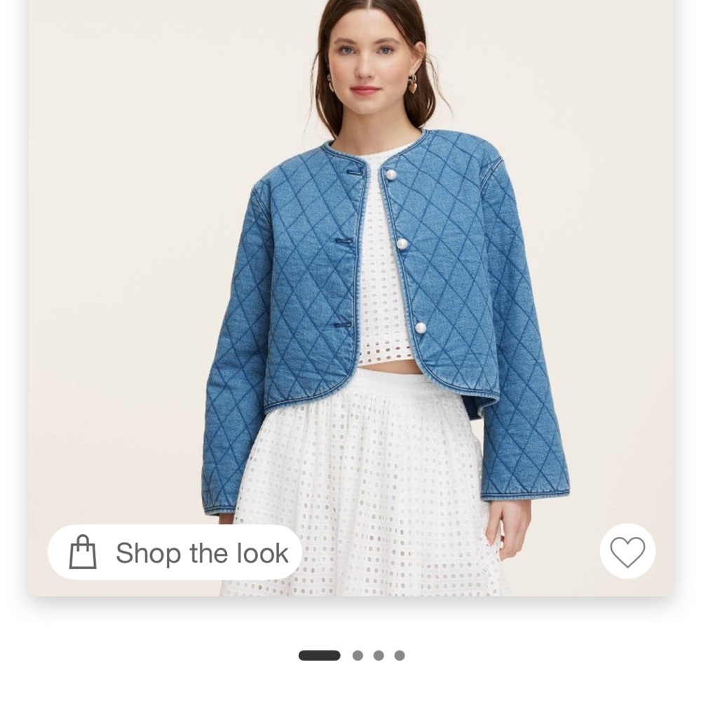 Women's Quilted Denim Jacket - kate spade new york x Target